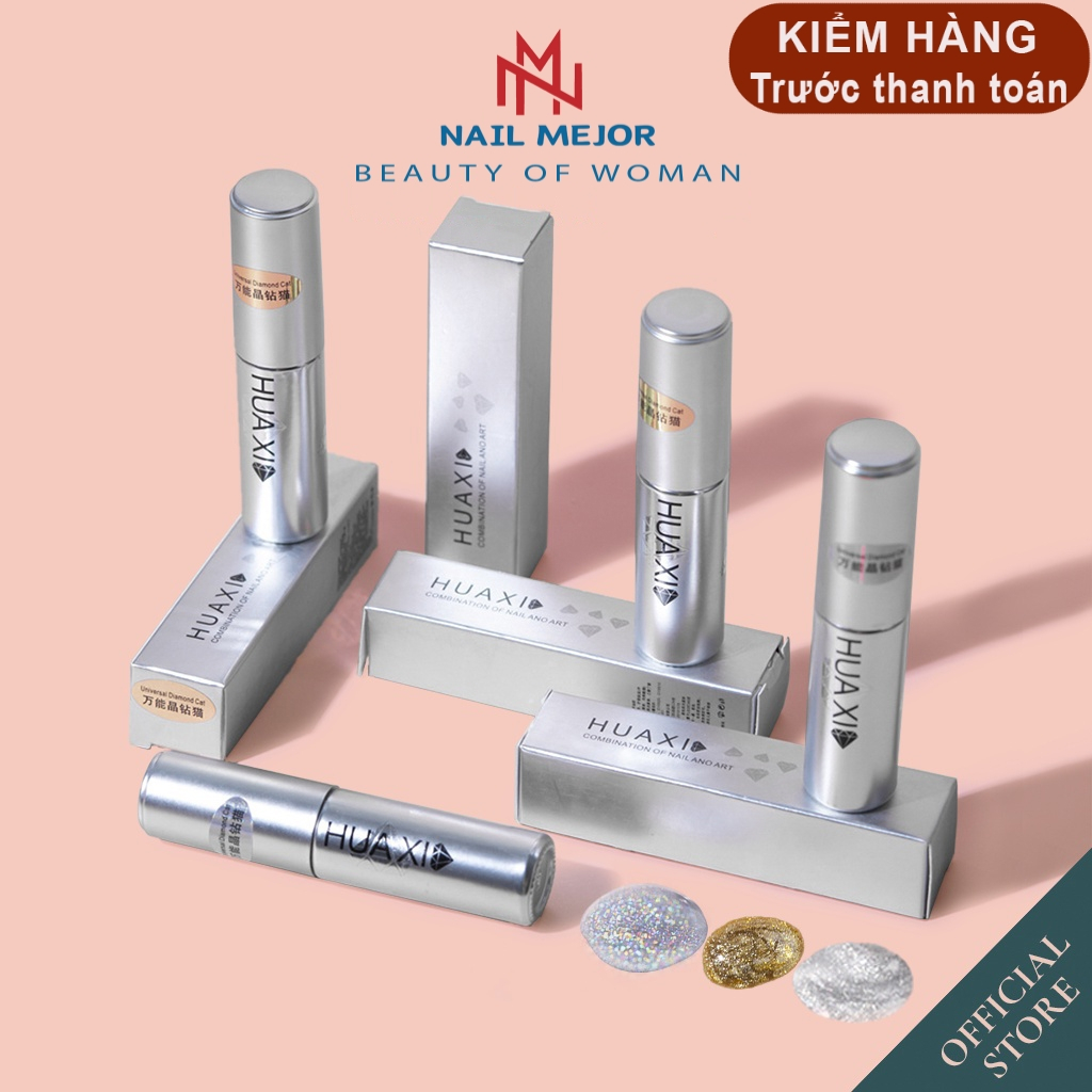 Sơn mắt mèo kim cương Huaxi , mắt mèo nail