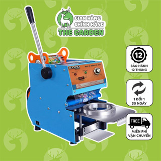 Máy dập cốc THE GARDEN TUDYILI D8 máy đóng nắp miệng ly cốc hộp B9 Ép ly trà sữa, nước ép, cafe, sinh tố, canh