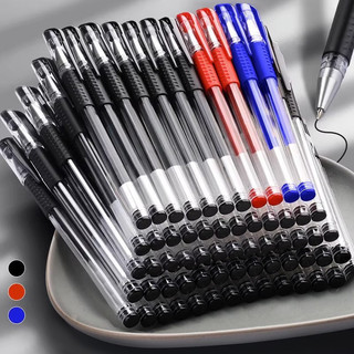 Bút bi bút gel 0.5mm mực đen , xanh , đỏ