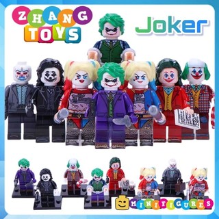 Đồ chơi Xếp hình Batman gồm Joker và Harley Quinn trong thành phố gotham Minifigures WM6080