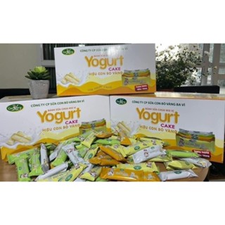 Thùng 1kg Bánh Sữa Chua Xốp Giòn Con Bò Vàng Ba Vì Mix 4 Vị Vani, Sầu riềng, Hạt Điều, Phô Mai - Tạp Hóa PTT