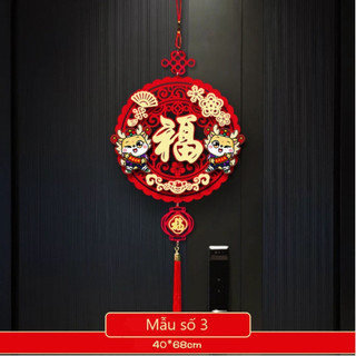 Dây treo cửa phụ kiện treo trang trí tết decor cửa, dây treo trang trí tết tài lộc năm 2024 Phuong decor