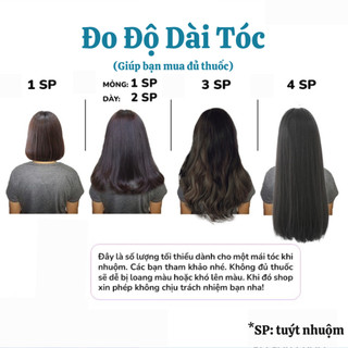 Thuốc nhuộm tóc  HT COSMETICS - 100ml.