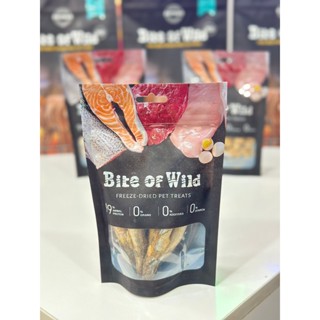  THỨC ĂN SẤY BITE OF WILD CÁ HỒI ỨC GÀ  CÁ TRỨNG ĐÔNG KHÔ CỎ KHÔ 40G 