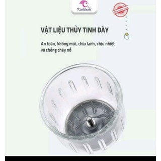 Cối thủy tinh 0,3l máy xay kichilachi