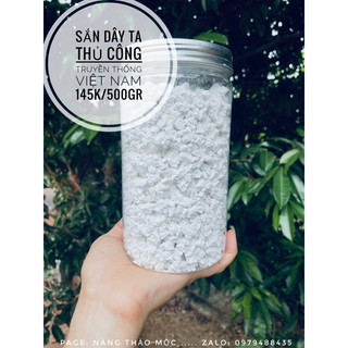 Bột sắn dây ta, làm thủ công, truyền thống Việt Nam
