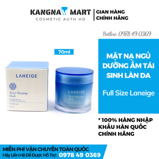 Mặt nạ ngủ full size laneige mẫu mới 70ml