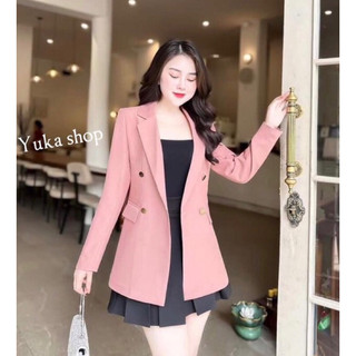 ÁO VEST BLAZER HÀN QUỐC 2 LỚP
