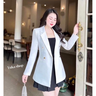 ÁO VEST BLAZER HÀN QUỐC 2 LỚP