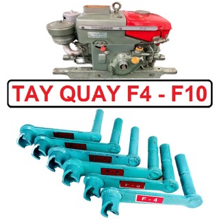 [Freeship] Tay quay máy nổ Yanmar F4 F5 F6 F7 F8 F10 máy dầu động cơ diesel