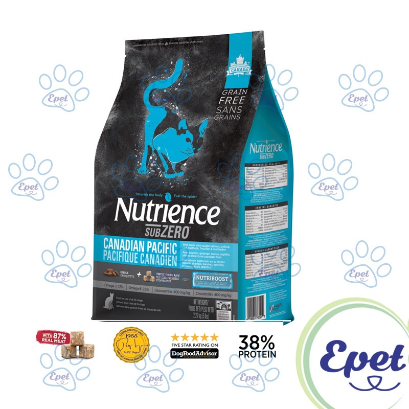 Hạt Nutrience Subzero & Infusion Cho Mèo Viên Thịt Tươi Sấy Khô