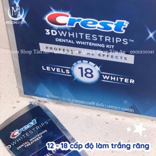 Miếng dán trắng răng crest 3d white professional efects