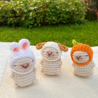 Móc khoá len đan Capybara chuột lang nước | 𝘾𝙧𝙤𝙘𝙝𝙚𝙩 𝙗𝙮 𝙎𝙥𝙧𝙞𝙣𝙜