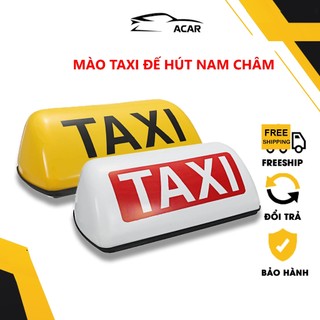Mào taxi đế hút nam châm, có đèn