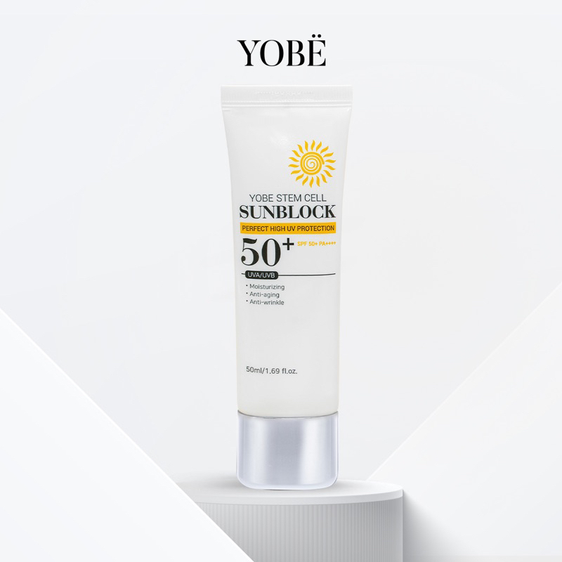  Kem Chống Nắng Tế Bào Gốc YobeCell - Yobe Stem Cell Sunblock  Chính Hãng  