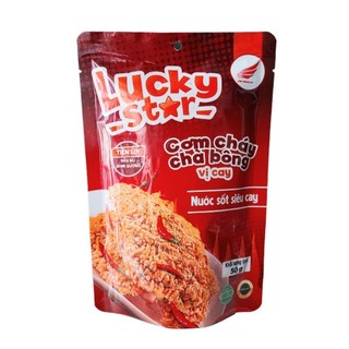 1 thùng (60 gói) cơm cháy 50g Lucky star
