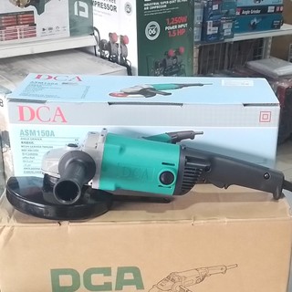 Máy mài góc 150mm dca - asm150a công suất 1200w điện áp 220v cam kết máy chính hãng 100% của cty tpc phân phối