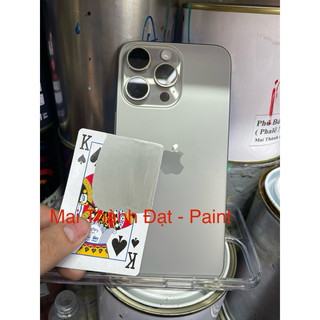 Màu Sơn Xám Bạc Titan Iphone15 Đóng gói tuỳ chọn