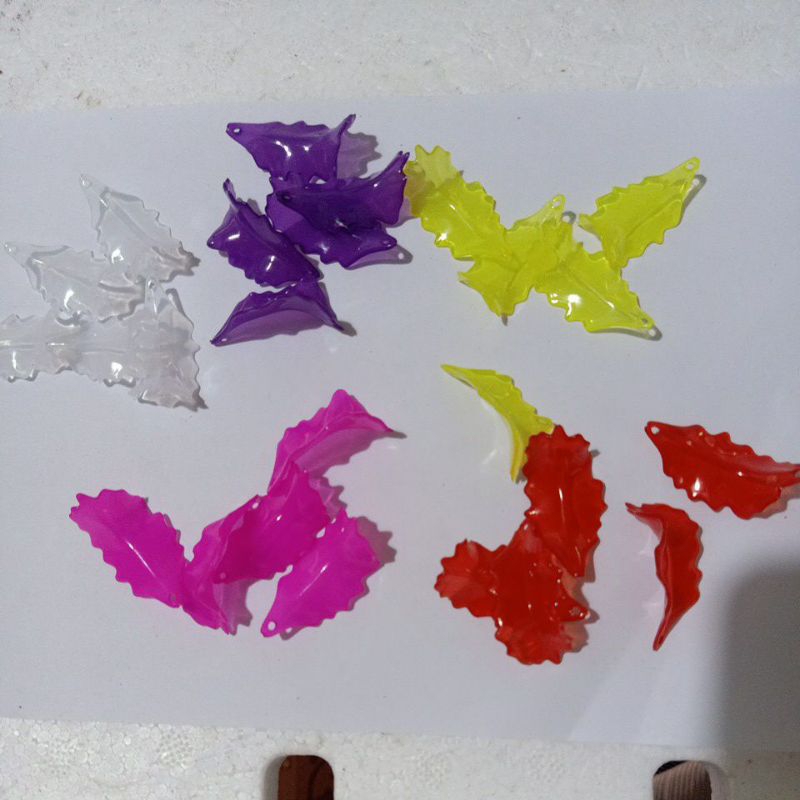 100g cánh ozo nhỏ, khoảng 180~190 cánh bóng, nguyên liệu hoa pha lê