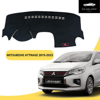 Thảm taplo Nhung, Cacbon xe Mitsubishi Attrage 2015-2023