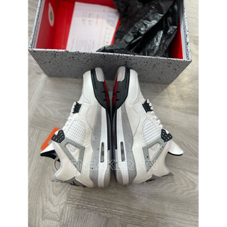 Giày jordan 4 Retro WHITE CEMENT | Cao cấp