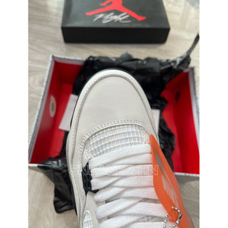 Giày jordan 4 Retro WHITE CEMENT | Cao cấp