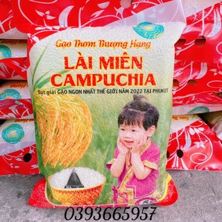 Gạo lài miên cpc 5kg -dẻo thơm mềm ngọt cơm - gạo ngon nhất thế giới 2022 tại phuket