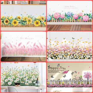 Tranh Dán Chân Tường, Tranh Dán Chân Cỏ , Decal Dán Chân Tường Nhiều Mẫu