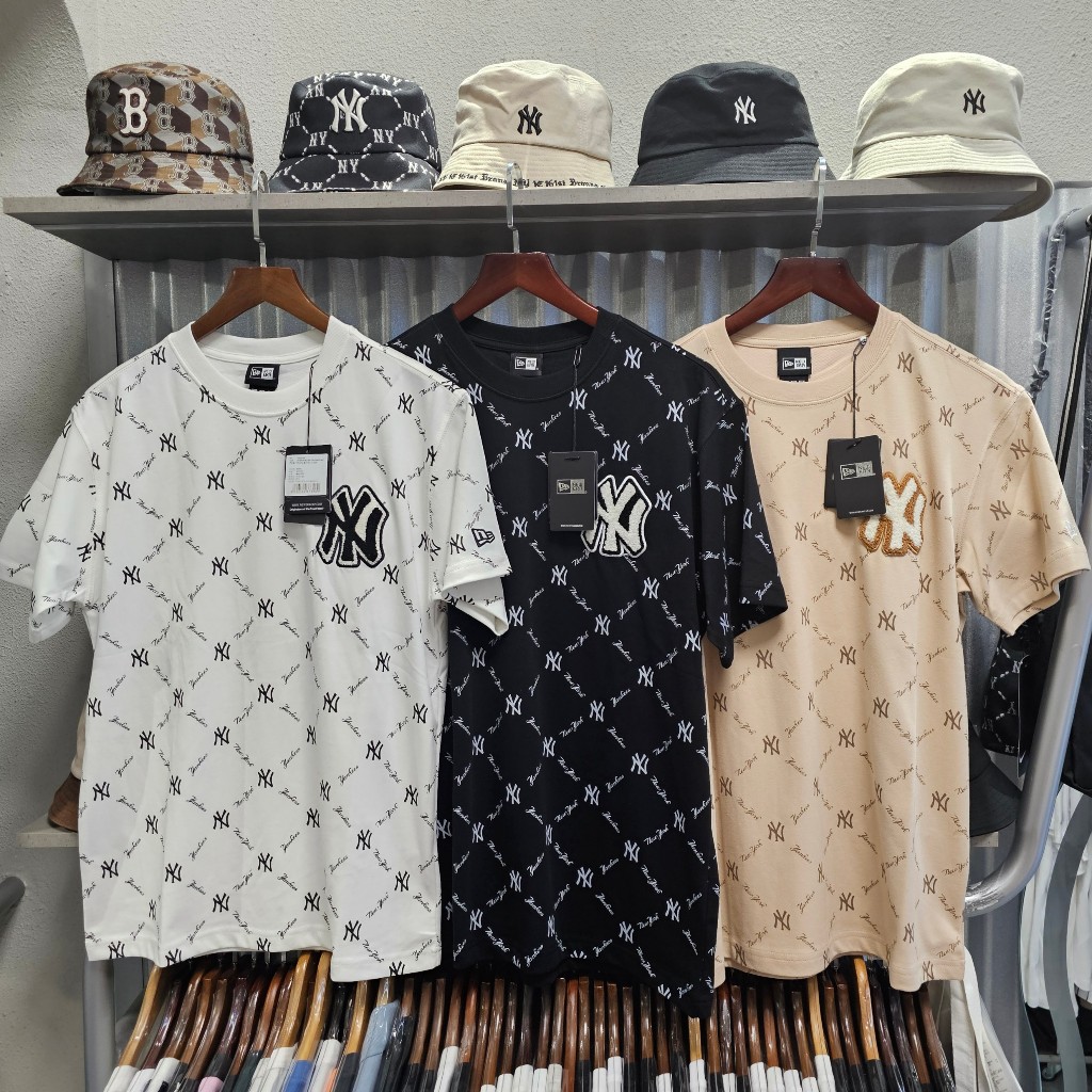 Chính hãng Áo Thun NEW ERA nhiều mẫu - Unisex Nam Nữ hàng chính hãng authentic 100%