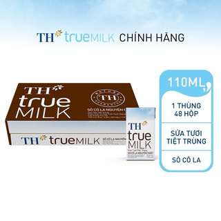 Sữa tươi tiệt trùng TH true milk thùng 48 hộp 110ml socola