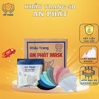 200 chiếc khẩu trang 5D An Phát chống bụi mịn và chống tia UV