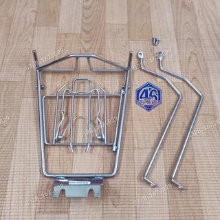 Baga giữa pcx 2022 2023 2024 inox / baga pcx 160 inox 10 ly