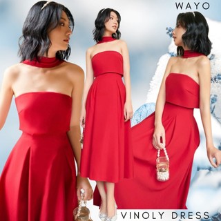 [Vinoly Dress] Đầm WAYO thiết kế cúp ngực choker cổ dự tiệc sang trọng