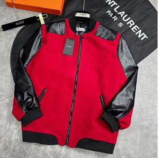 Áo Khoác Hoàng Gia 2 màu Đen, Đỏ HOt , Mãu Cao Cấp Full MẫuThu Đông Nam Nữ Chất Liệu Dạ Nỉ 2 Lớp Ấm ấp | BigBuy360 - bigbuy360.vn