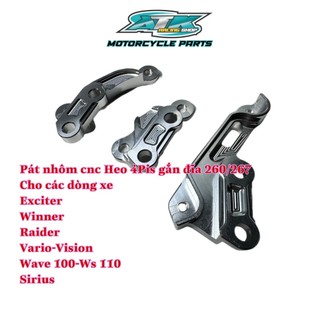 Bát nhôm cnc nguyên khối dành cho heo Bembo trước heo adelin 4 pis chuẩn cnc
