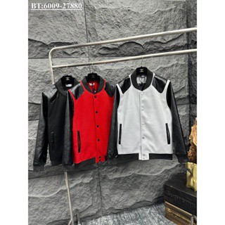 HotÁo khoác bomber SAINT LAURENT phối da form hàn quốc thiết kế hot trend Nam nữ New 2023