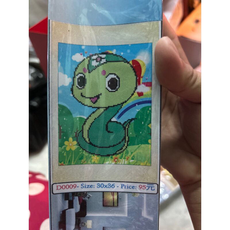 Tranh đá 12 con giáp - con Rắn ( tỵ) kt 30X36cm