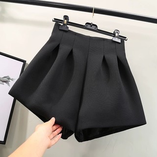 Quần phồng tacta xêp ly bản cao khóa dây kéo hót trend sc-q888/ quần short đùi dáng xoè phồng sang chảnh