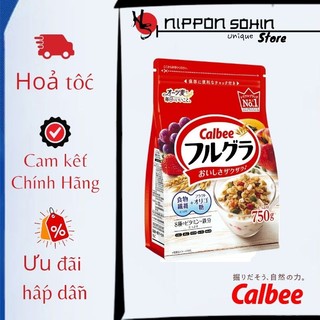Ngũ cốc calbee đỏ 750g- ngũ cốc nhật bản.dòng nội địa nhật.