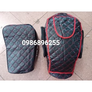 Bộ áo bình xăng và áo yên siêu dày dành cho xe ba gác - ba bánh