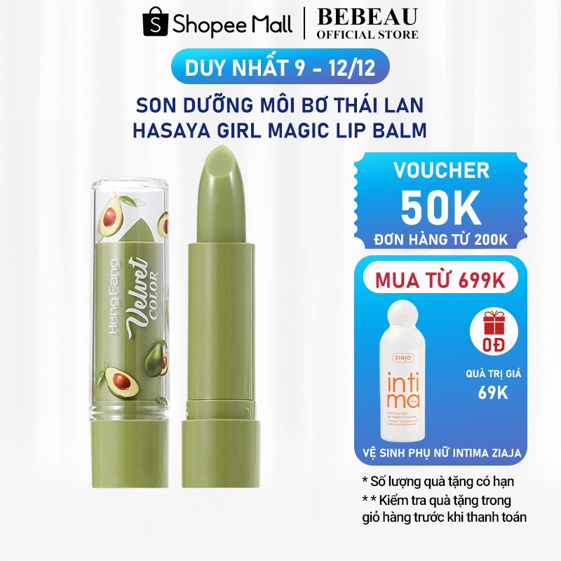 Son dưỡng môi bơ Thái Lan hasaya girl magic lip balm - TV64