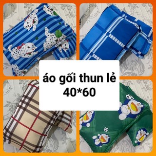 [RẺ VÔ ĐỊCH] Áo gối thun lạnh, vỏ gối thun 40x60cm(giá 1 cái)