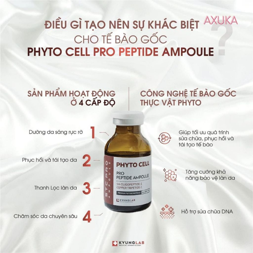 Tế bào gốc Kyung Lab Phyto Cell phục hồi tái sinh làn da, trẻ hoá chống lão hóa da 20ml