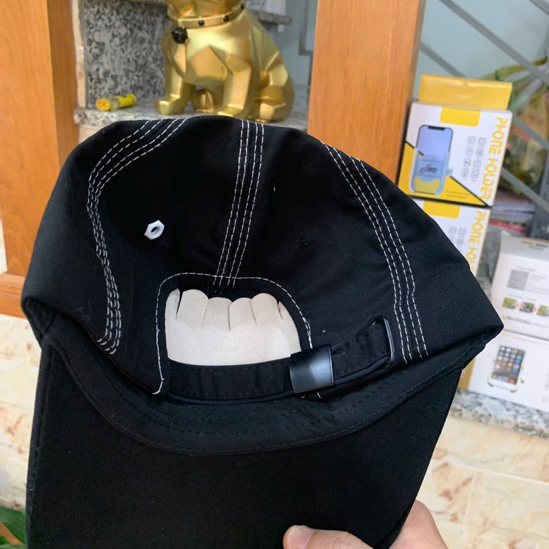 Mũ nón Kaki thêu hình Ông Địa
