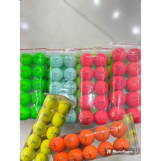 (Combo 10 quả) Bóng golf Saintnine Màu độ mới 98%