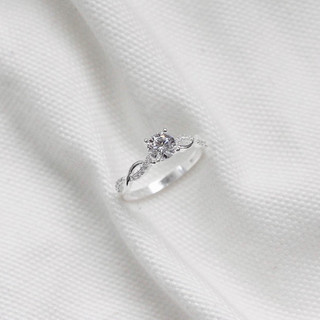 Nhẫn Sena 11, nhẫn bạc nữ đá nhô sang chảnh Quinn Jewelry