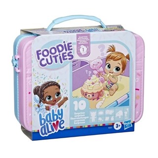 Hộp đồ chơi búp bê Baby Alive: Foodie Cuties với 10 Surprises