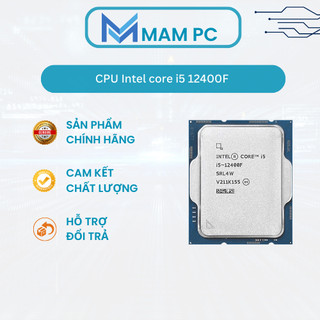 Bộ vi xử lý cpu intel core i5 12400f | 12400 | 12600k - i5 13400f | 13400 | 13500 | 13600k tray