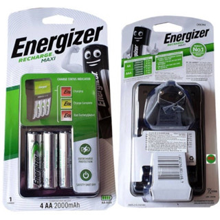 Bộ máy Sạc Pin AA - AAA ENERGIZER kèm 4 viên pin sạc AA 2000 mAh có xuất hoá đơn