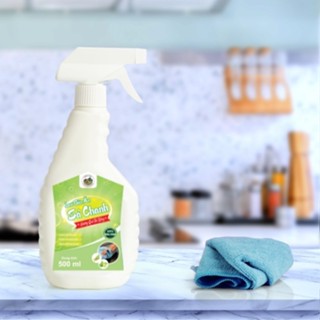 Xịt lau bàn sả chanh hương quế trà bồng 500ml